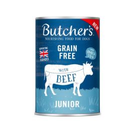 Butchers Grain Free Junior Beef Recipe Wet Dog Food - 400 g | Petzone KSA