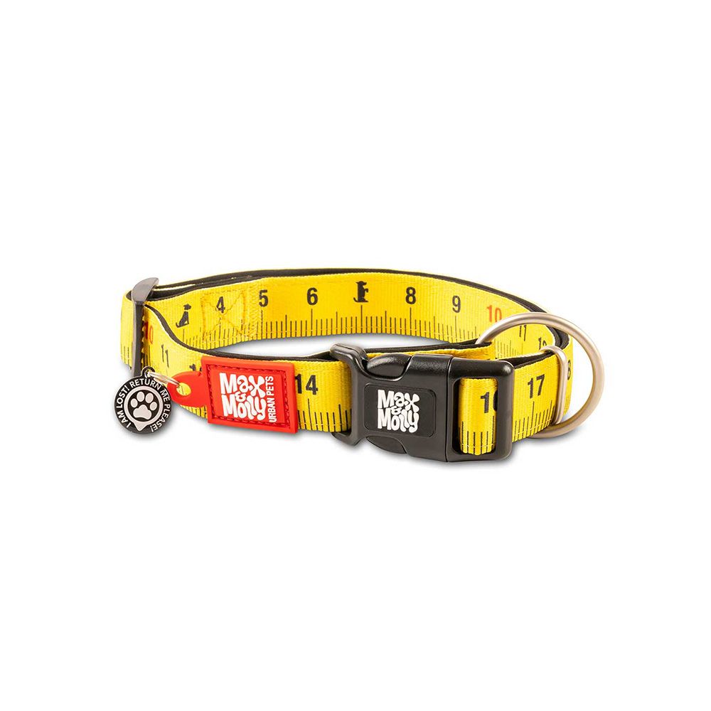 Max and Molly Smart ID Dog Collar - Ruler | Petzone UAE