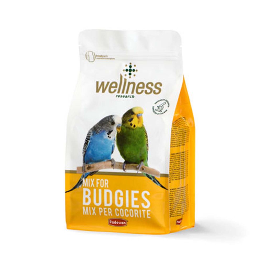 Padovan Wellness Complete Mix Budgie Feed - 1 Kg | Petzone UAE