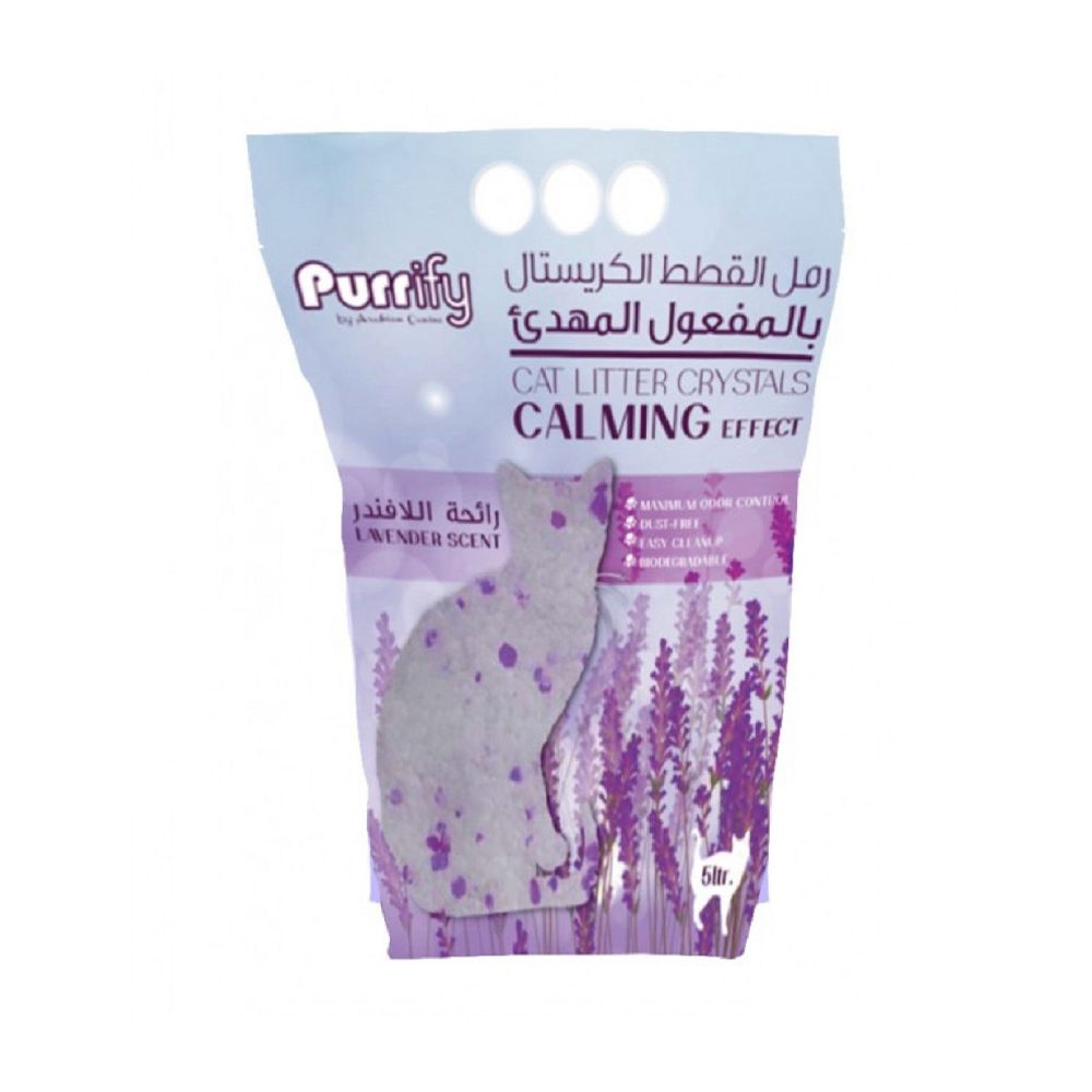 Purrify Purrify Crystals Lavender Cat Litter, 2.2 Kg | Petzone KSA
